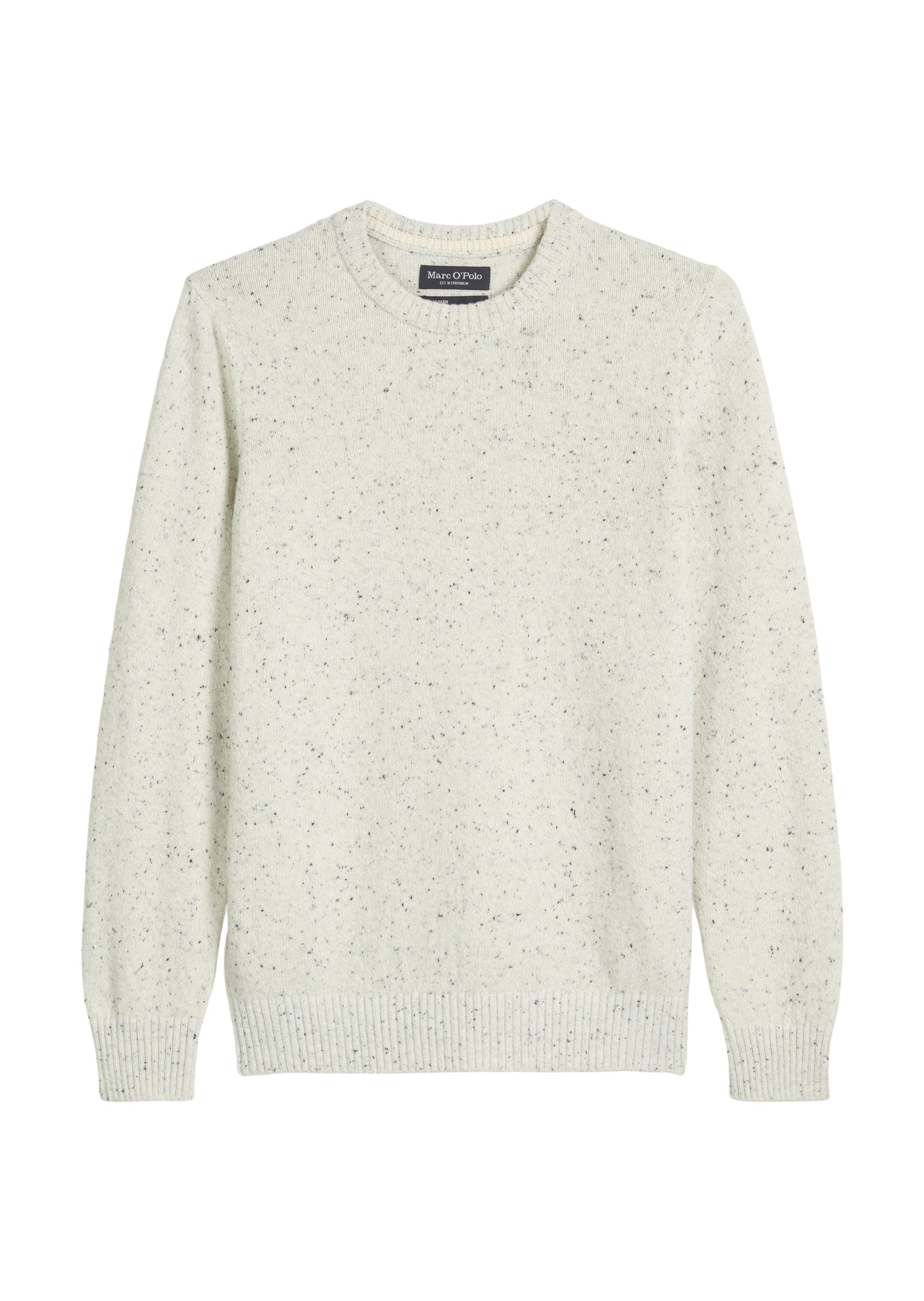 Strickpullover aus Wollmix - 152-white cotton - Weiß