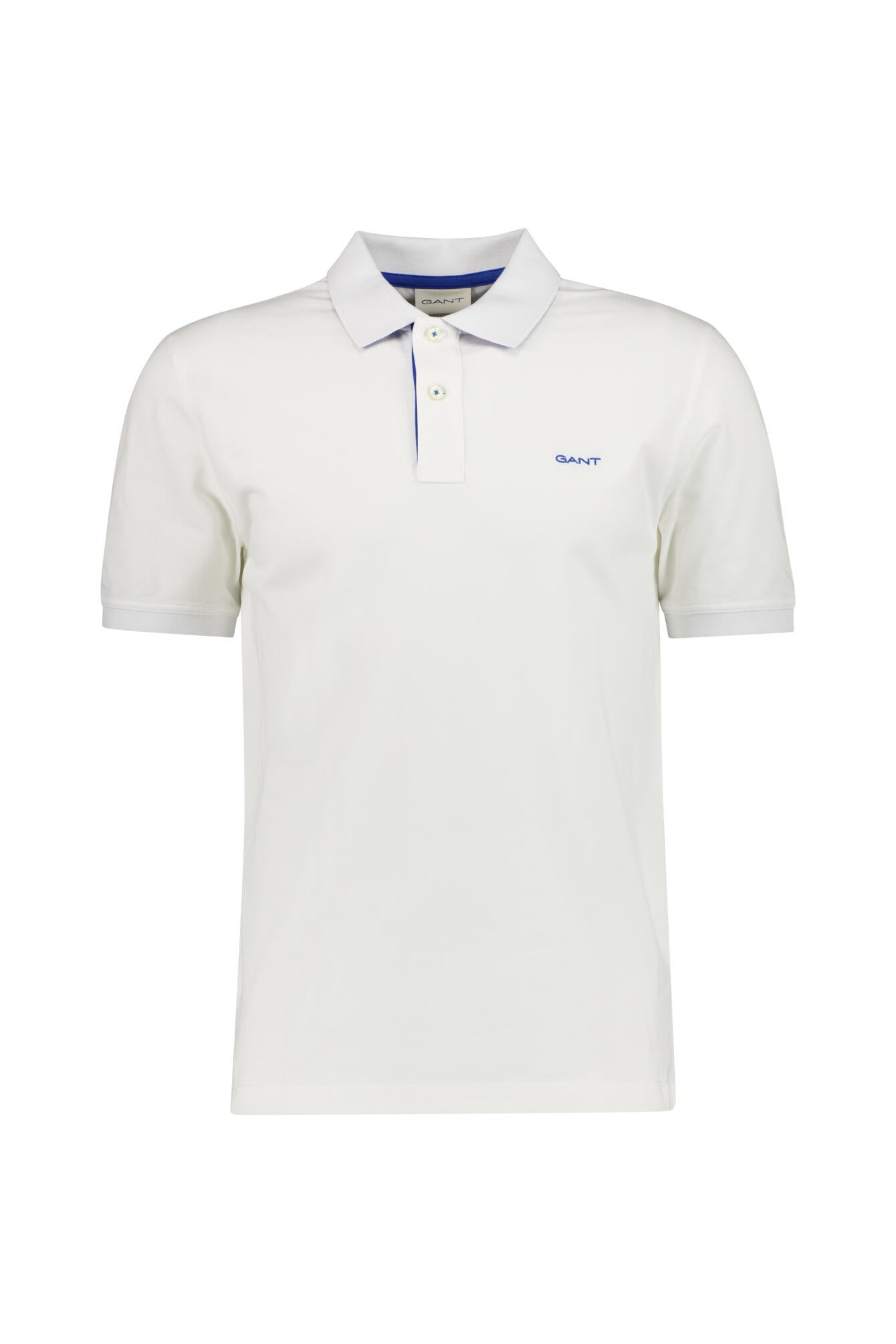Poloshirt aus Baumwolle - 113-EGGSHELL - Weiß
