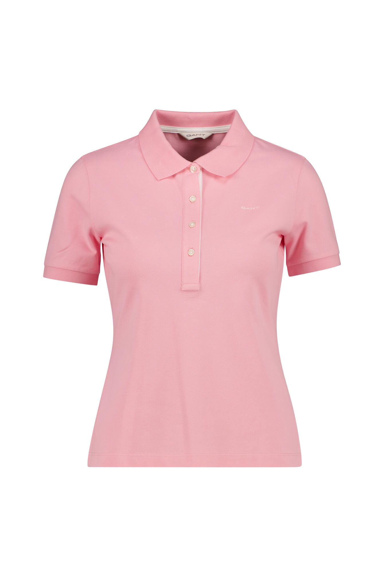 Poloshirt aus Baumwolle - 627-GERANIUM PINK - Pink