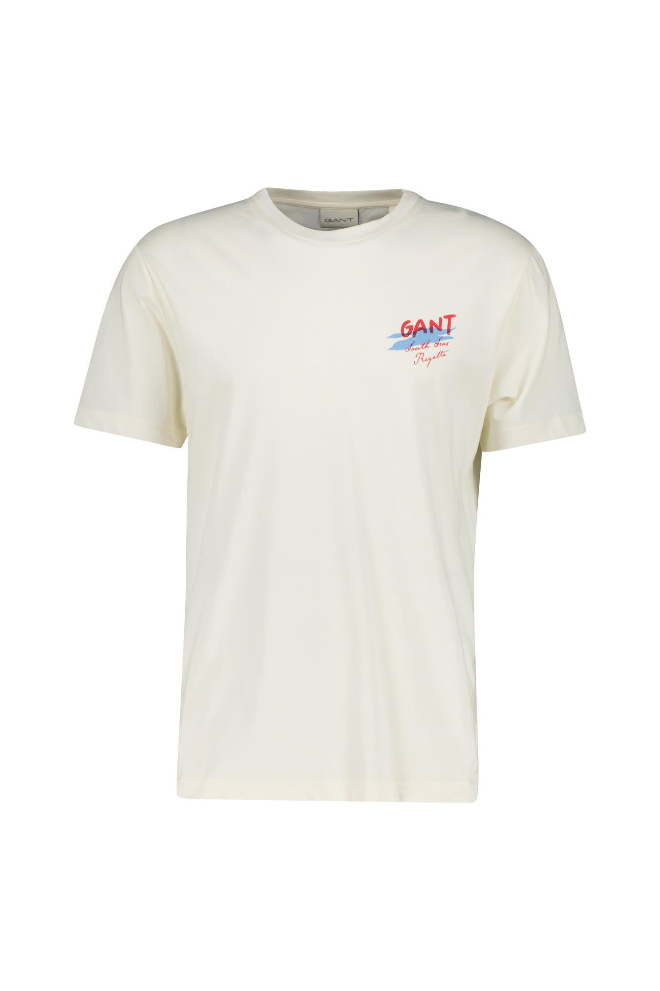 T-Shirt aus Baumwolle - 130-CREAM - Creme