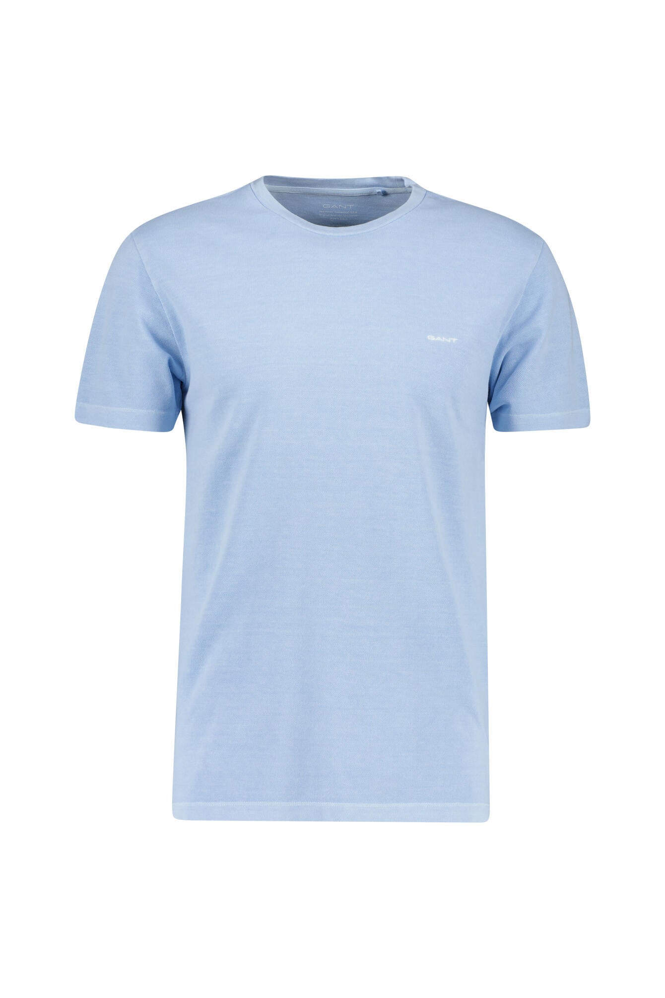 T-Shirt aus Baumwolle - 457-FRESH BLUE - Blau