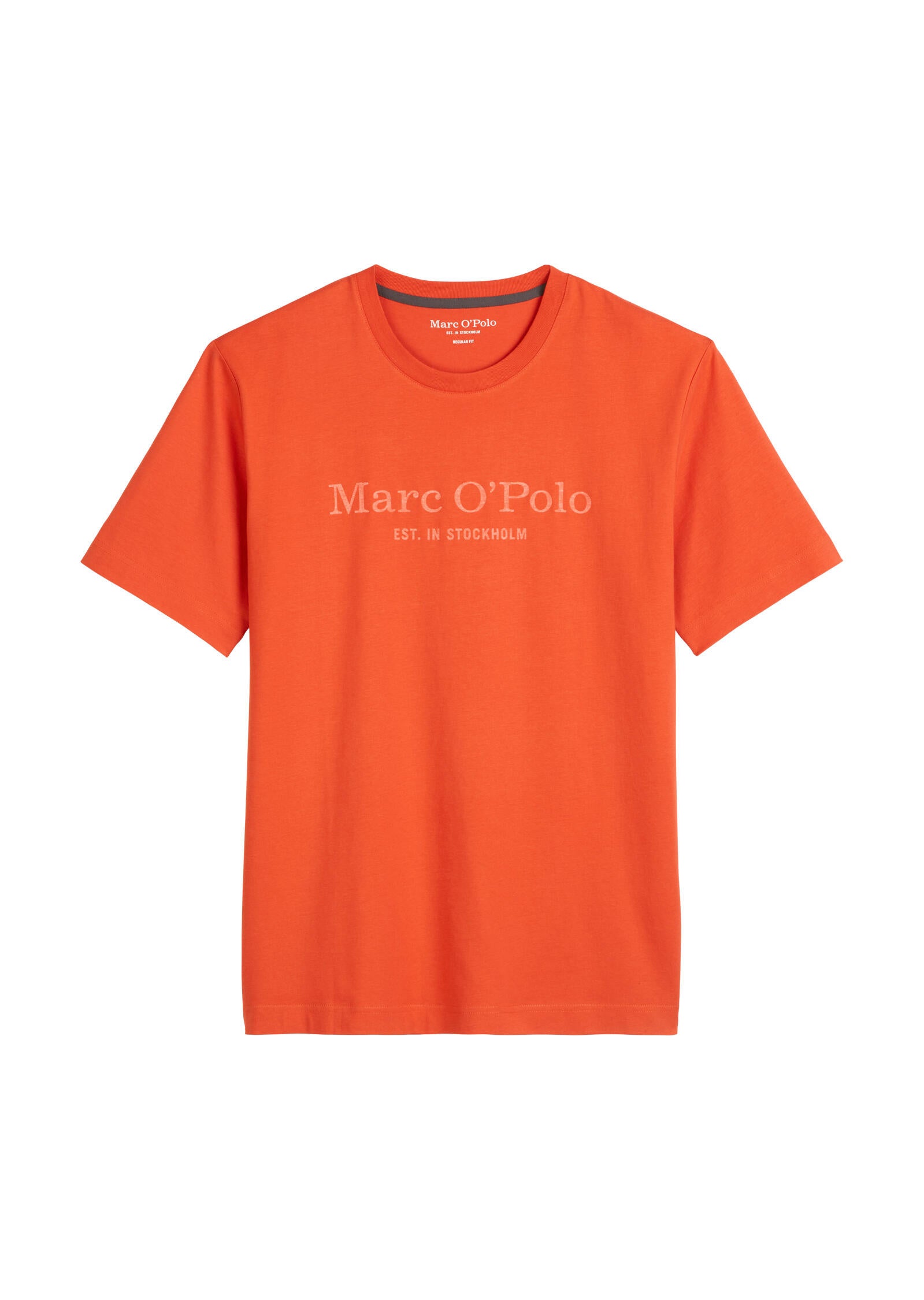 T-Shirt aus Baumwolle - 330-sweet pepper - Orange