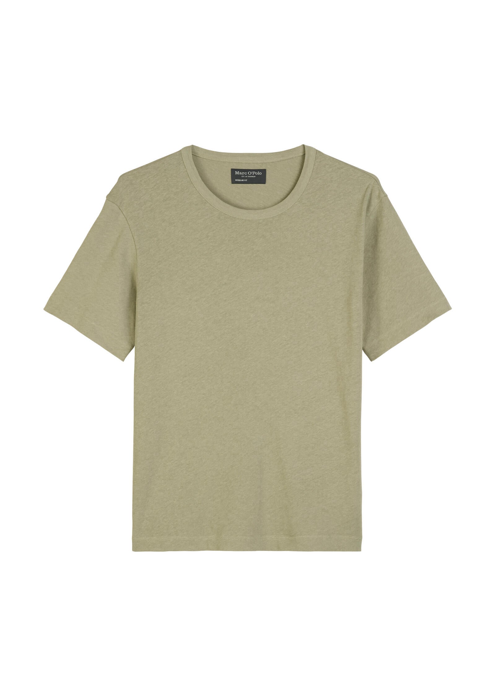 T-Shirt aus Baumwollmix - 443-summer sage - Khaki