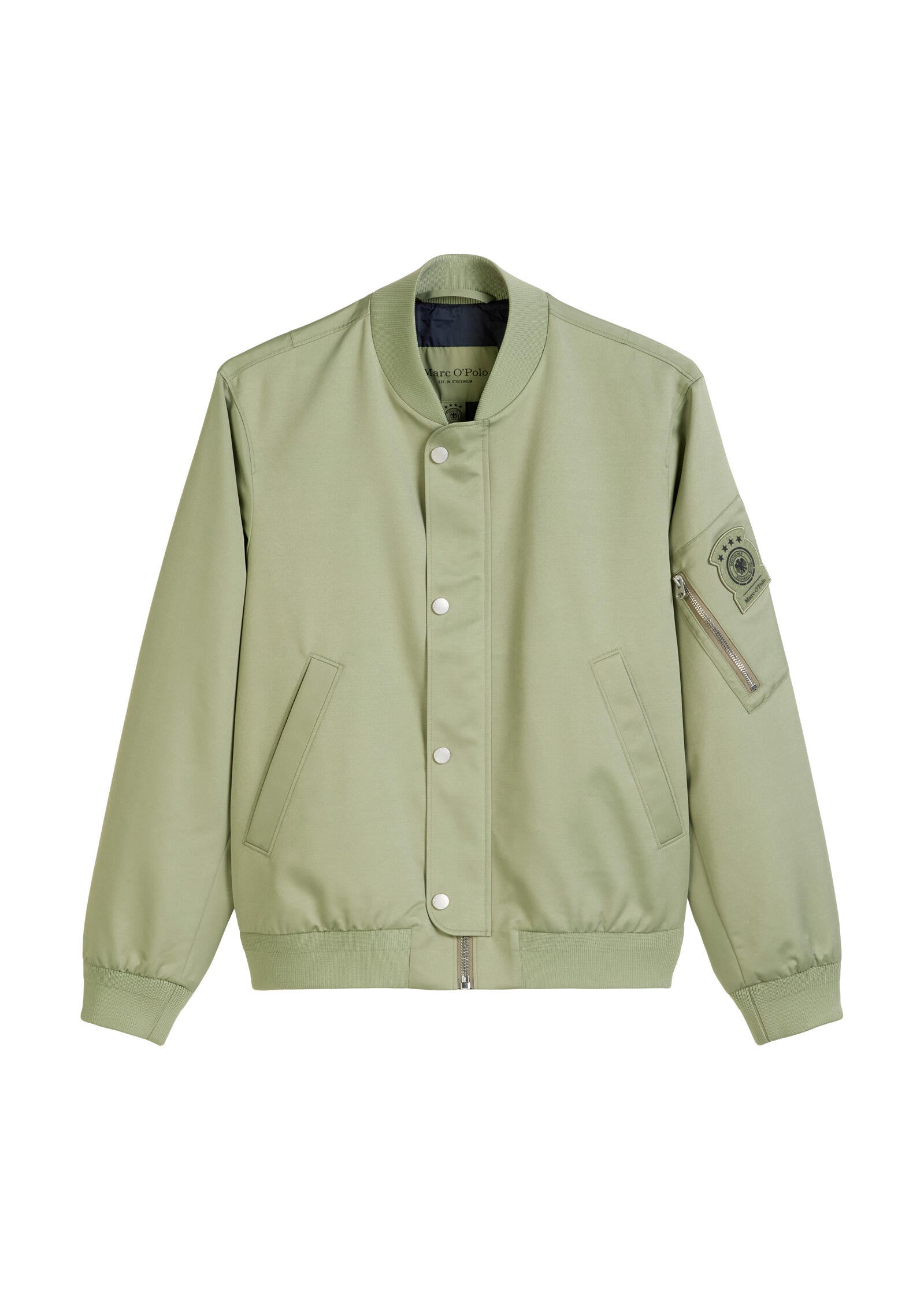 Bomberjacke mit Stehkragen - 434-avery fern - Grün