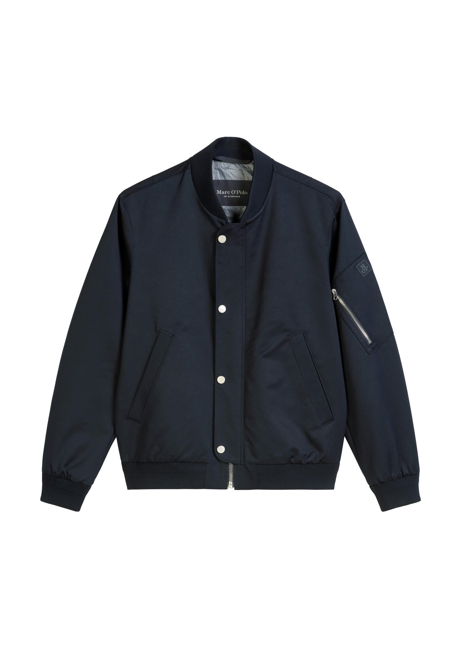 Bomberjacke aus Baumwollmix - 888-deep night blue - Blau