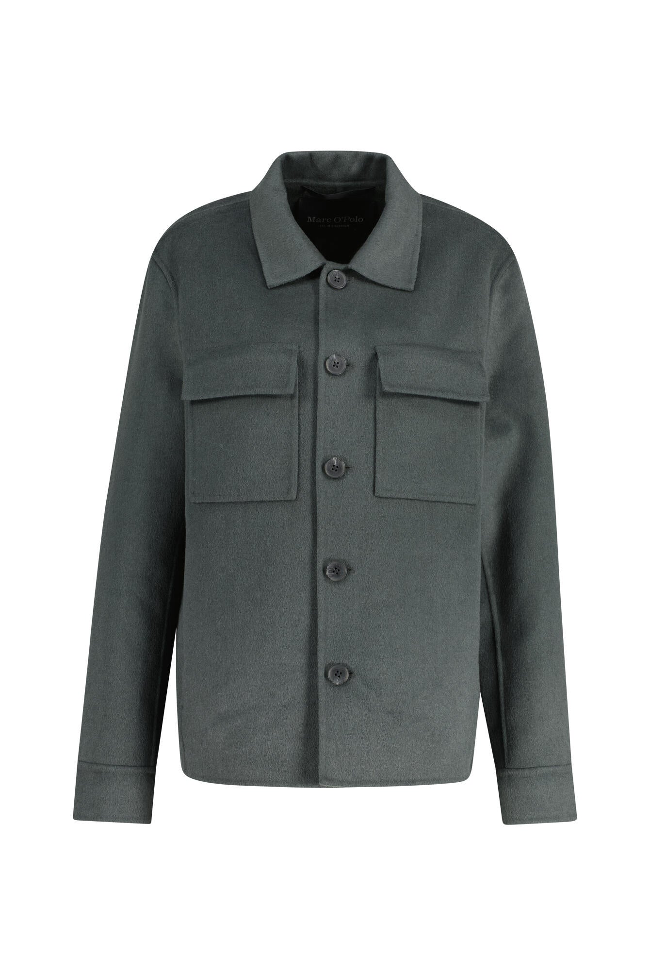 Overshirt Regular Fit - 451-mangrove - Grün
