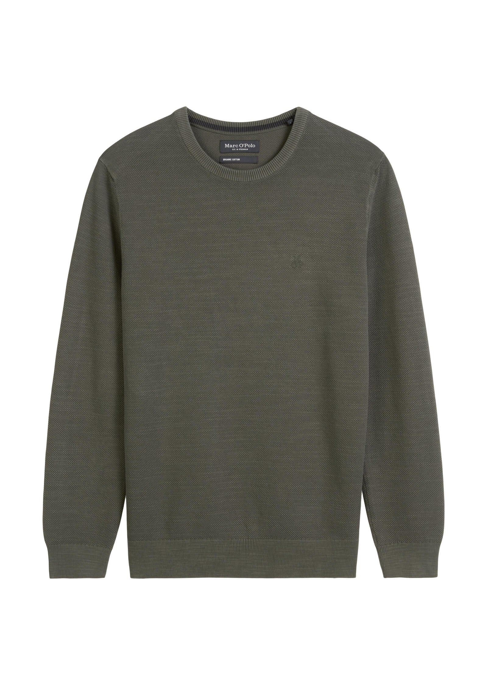 Strickpullover aus Baumwolle - 493-copley brown - Khaki