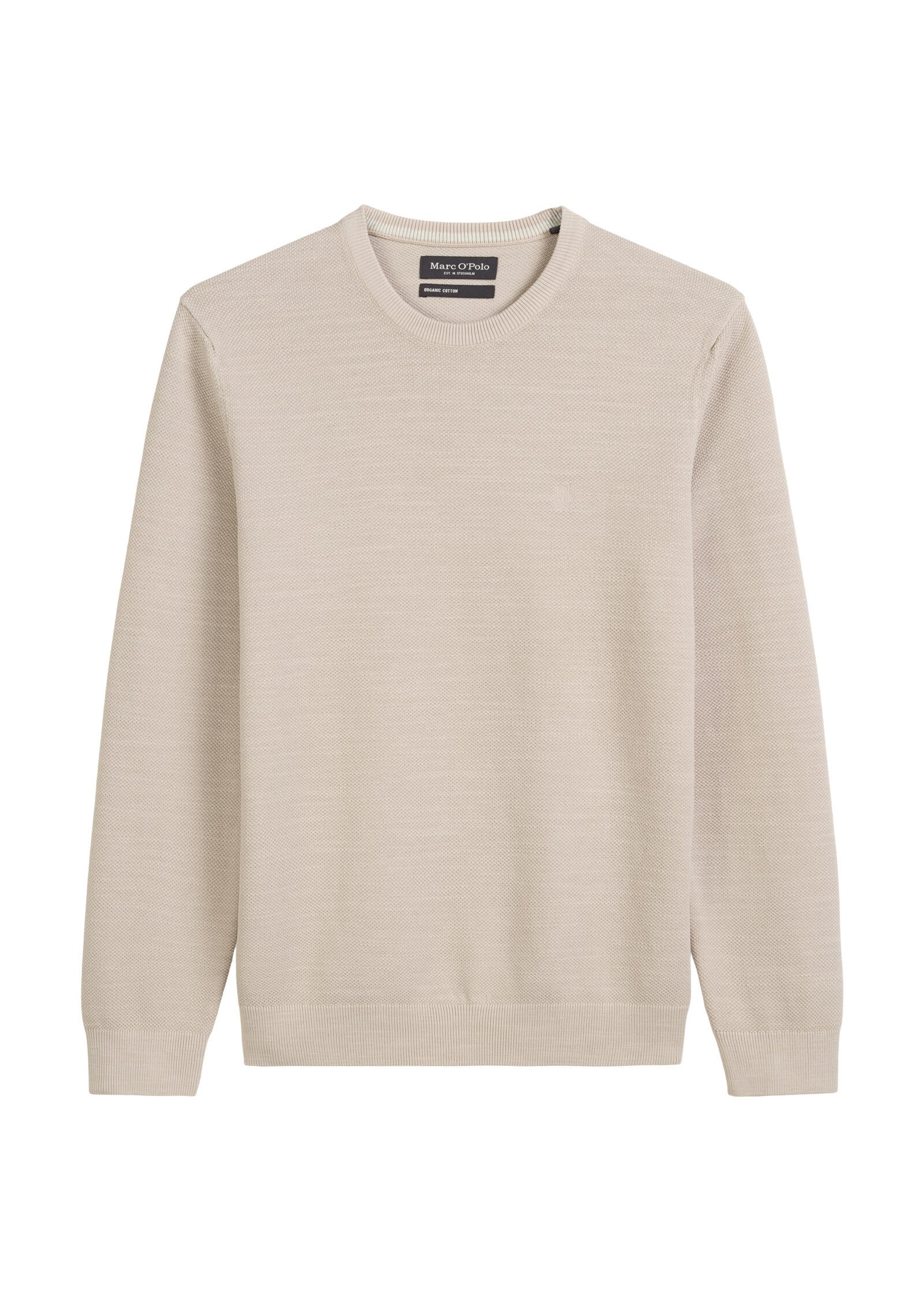 Strickpullover aus Baumwolle - 913-dapple gray - Grau