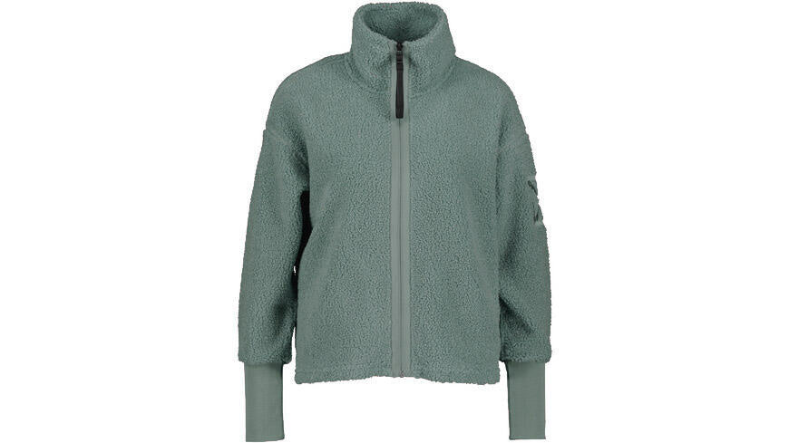 Teddy-Fleecejacke - G12-Factory Blue - Grün