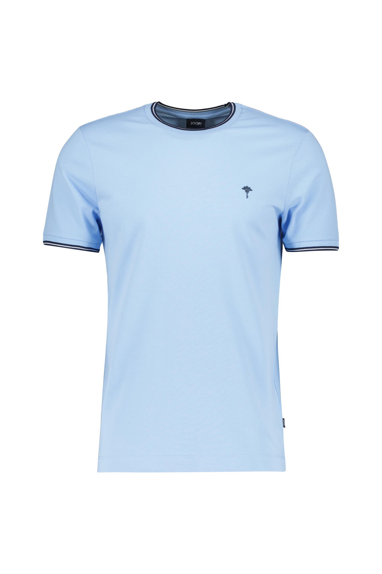 T-Shirt aus Baumwolle - 457 - Blau