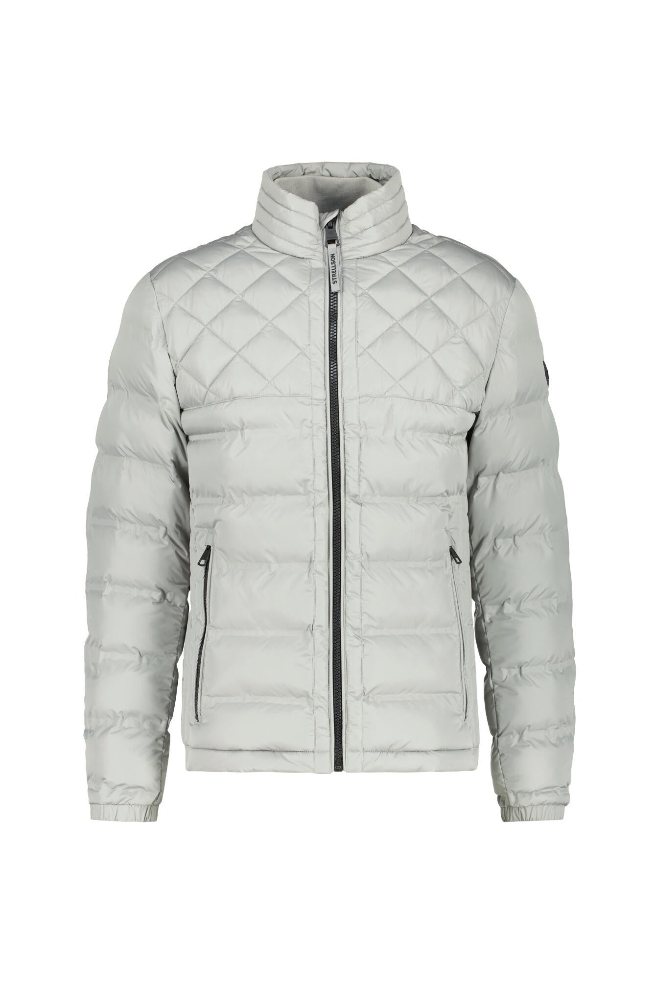 Steppjacke mit Stehkragen - 040 - Grau