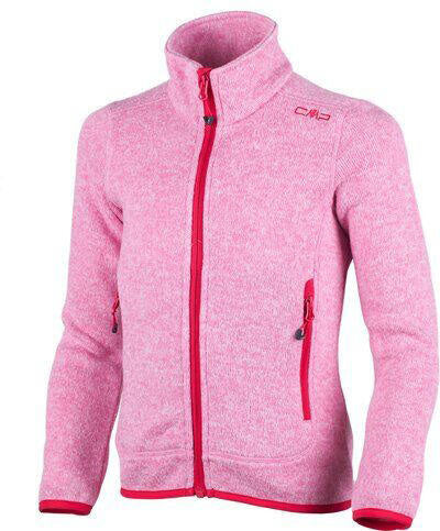 Strick-Fleecejacke - 06CT-BUBBLEGUM-BIANCO - Pink