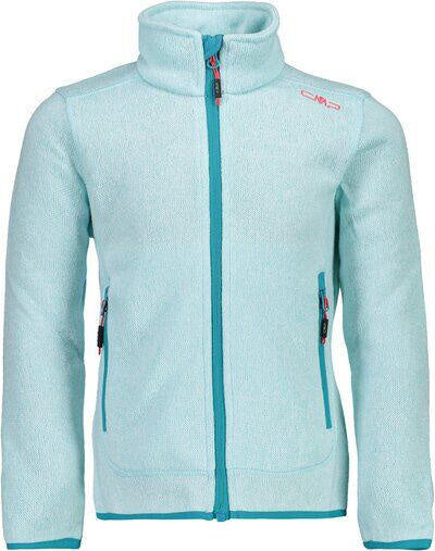 Strick-Fleecejacke - 05ET-OPALE-BIANCO - Blau