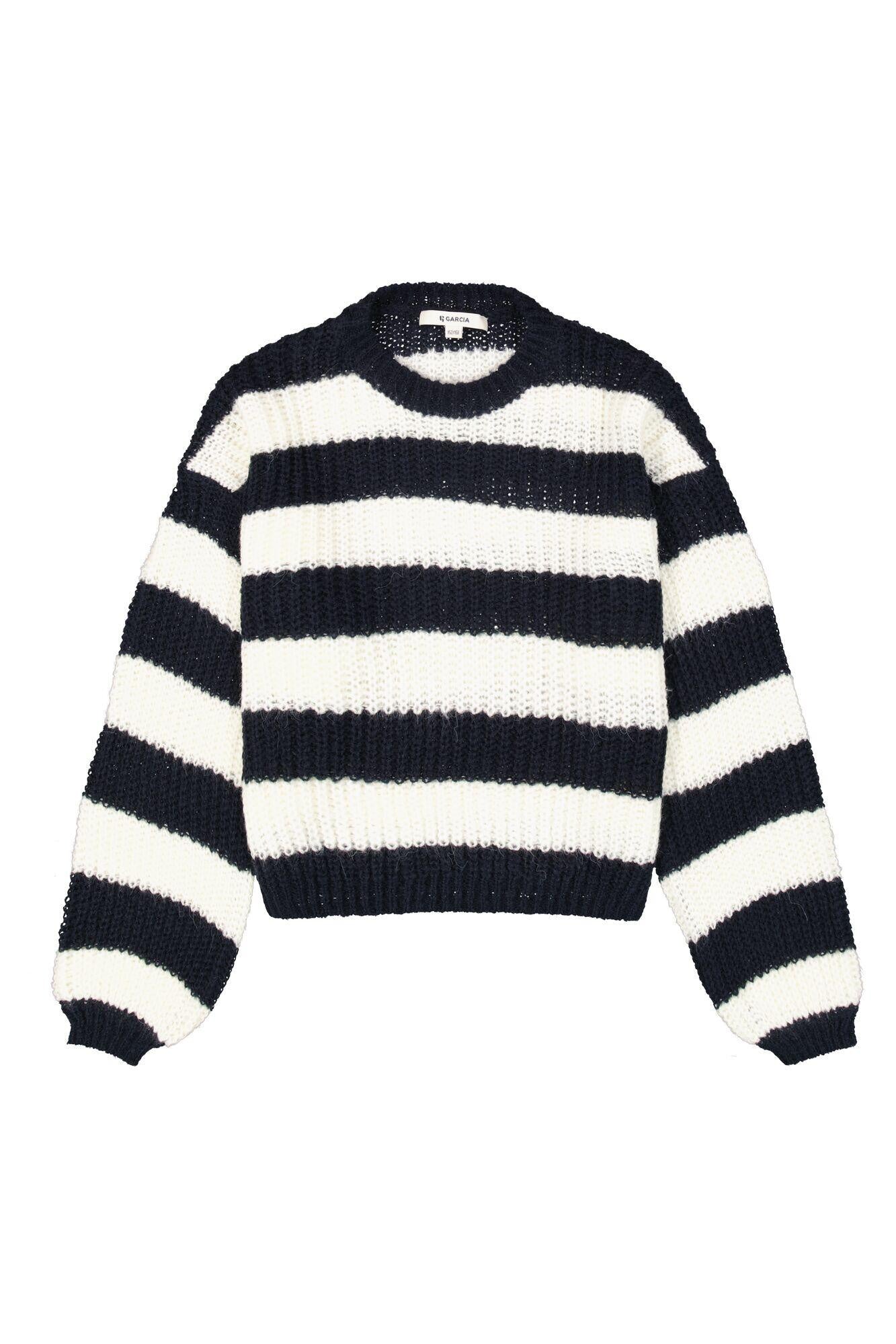 Strickpullover - 6033-liberty blue - Blau