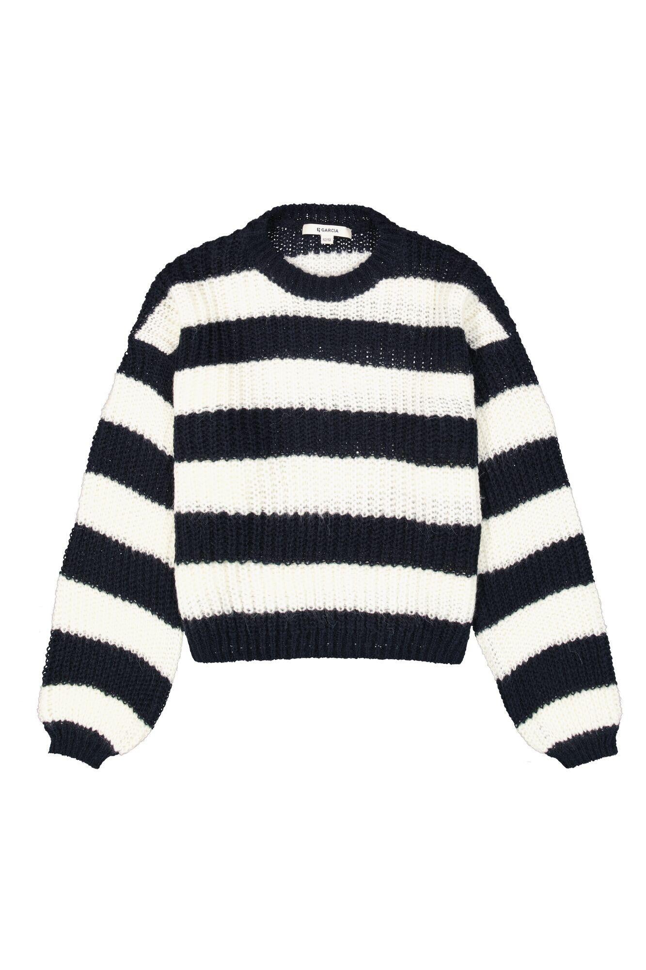 Strickpullover - 6033-liberty blue - Blau