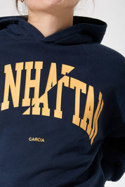 Sweatshirt aus Baumwolle - 6033-liberty blue - Blau