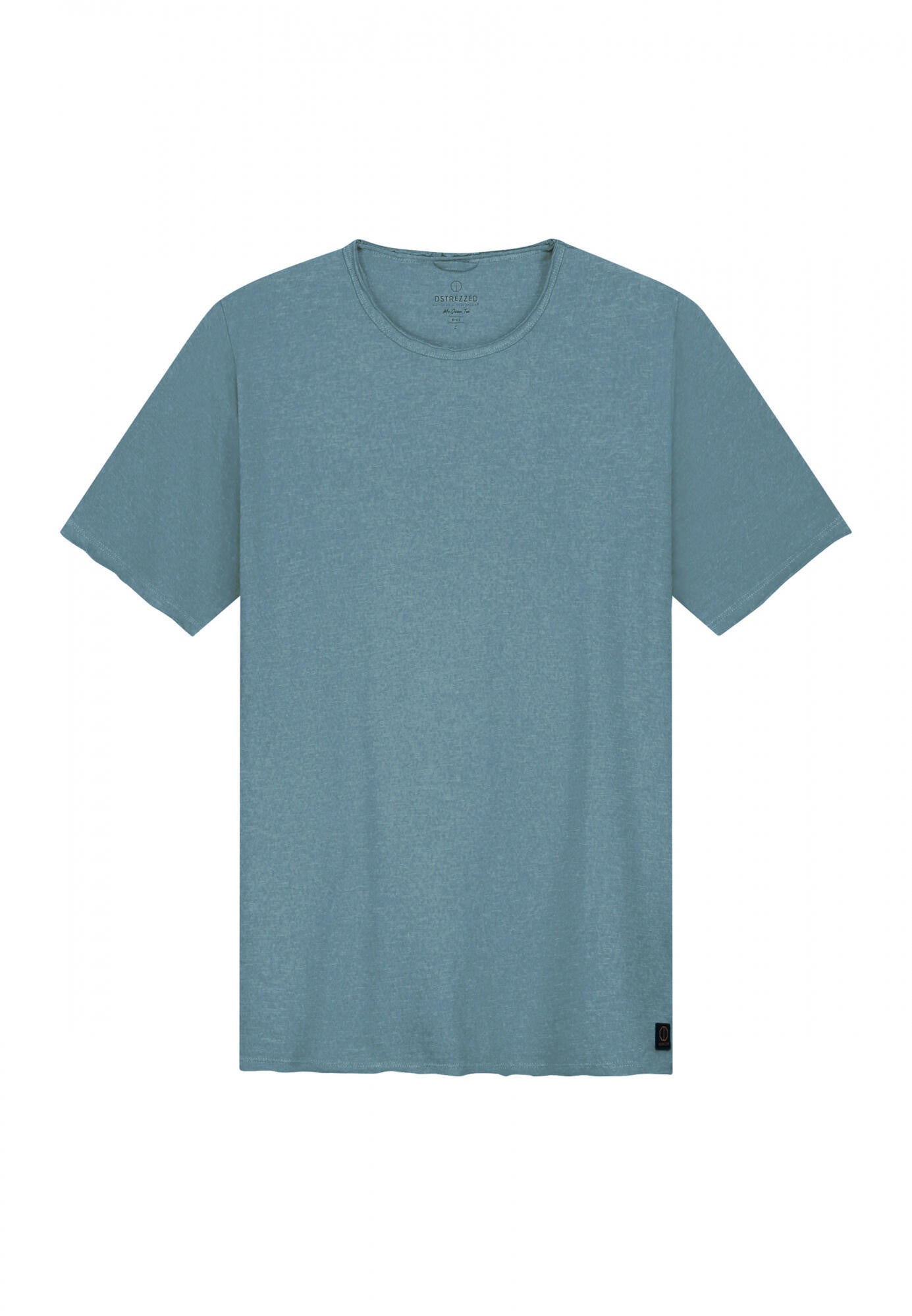 T-Shirt aus Baumwolle - 699-Provincial Blue - Blau