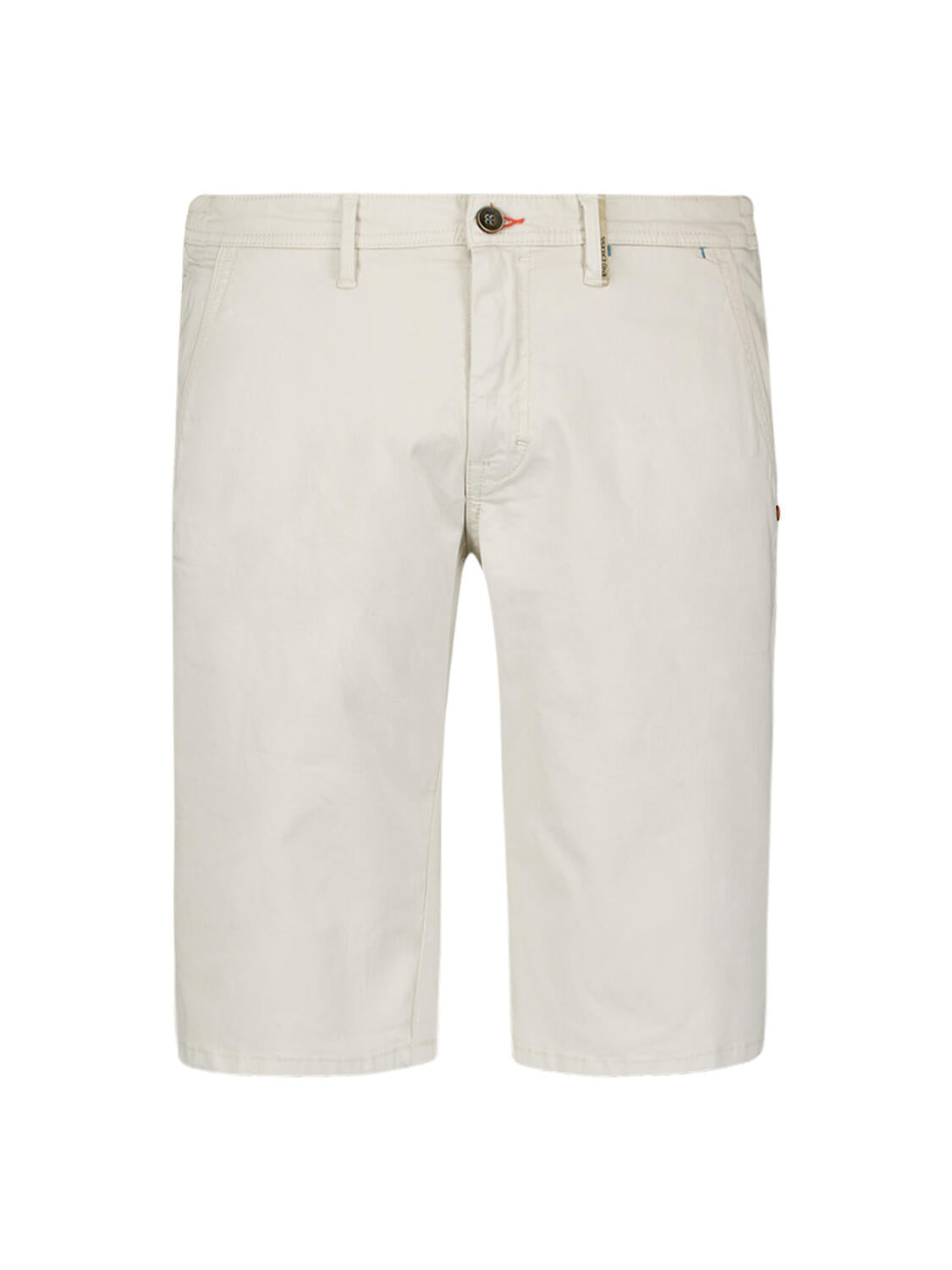 Chino-Shorts Regular Fit - 017-Chalk - Creme