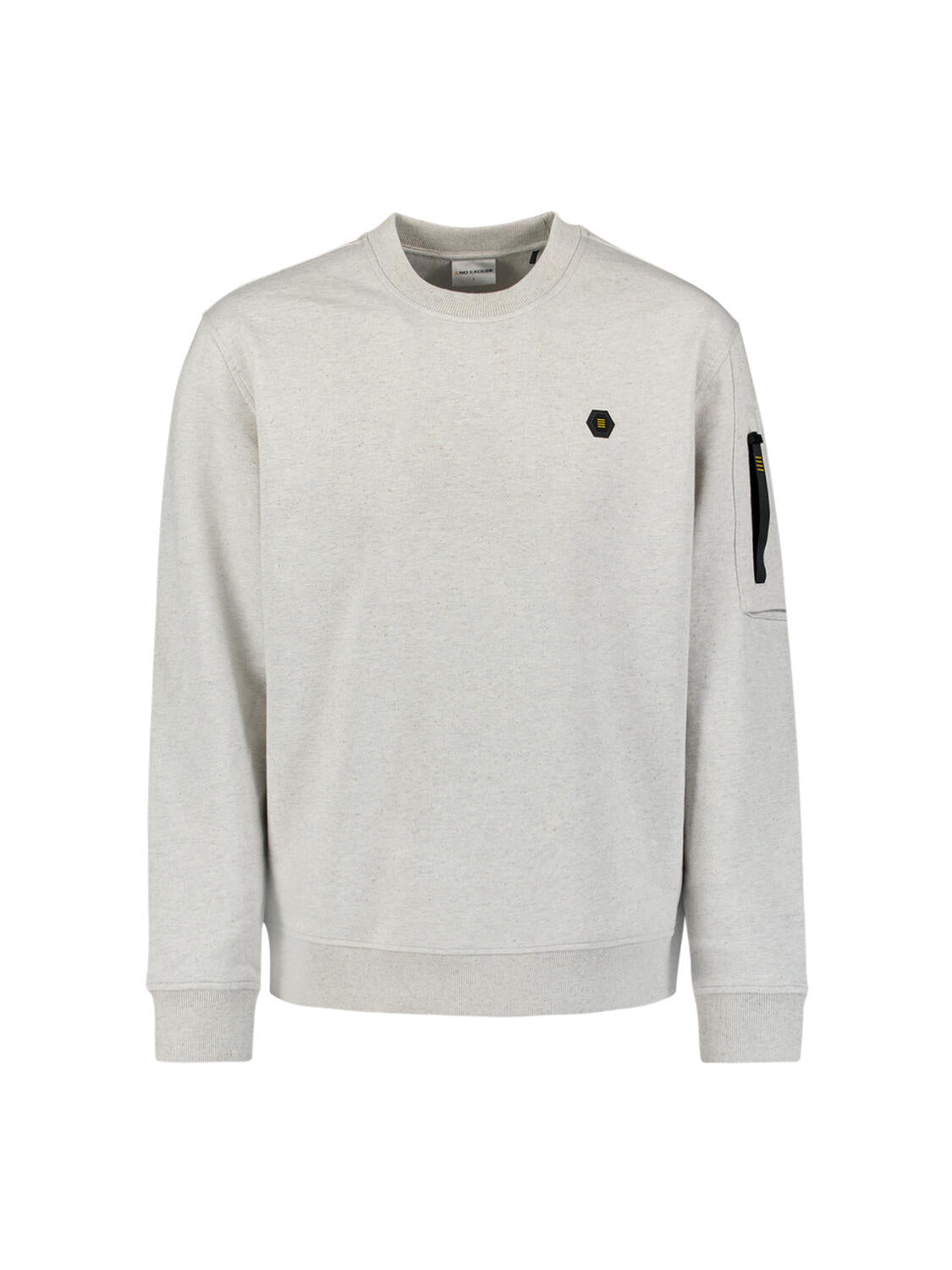 Sweatshirt Relaxed Fit - 017-Chalk - Grau
