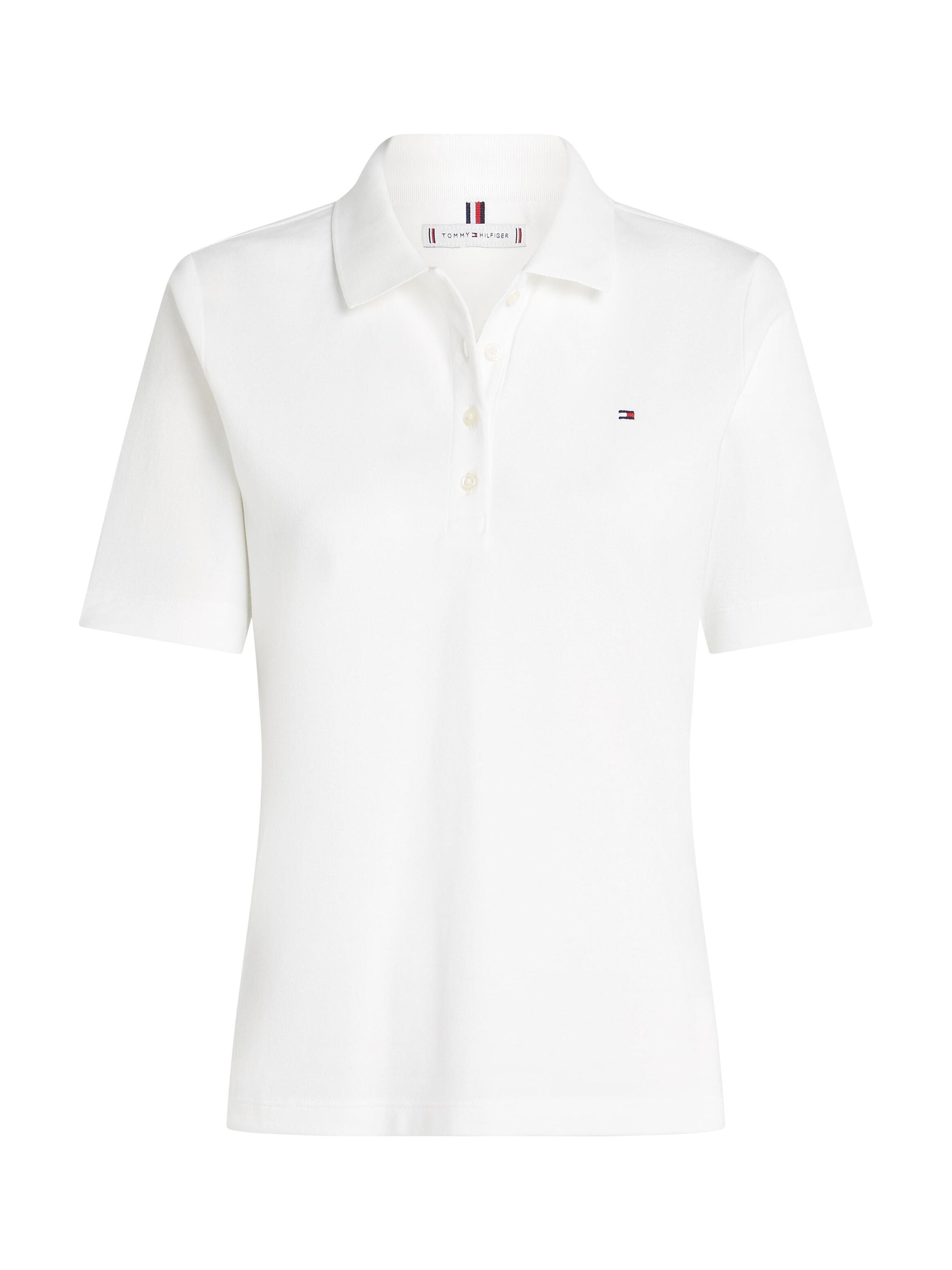 Poloshirt aus Baumwolle - YBL-WHITE - Weiß