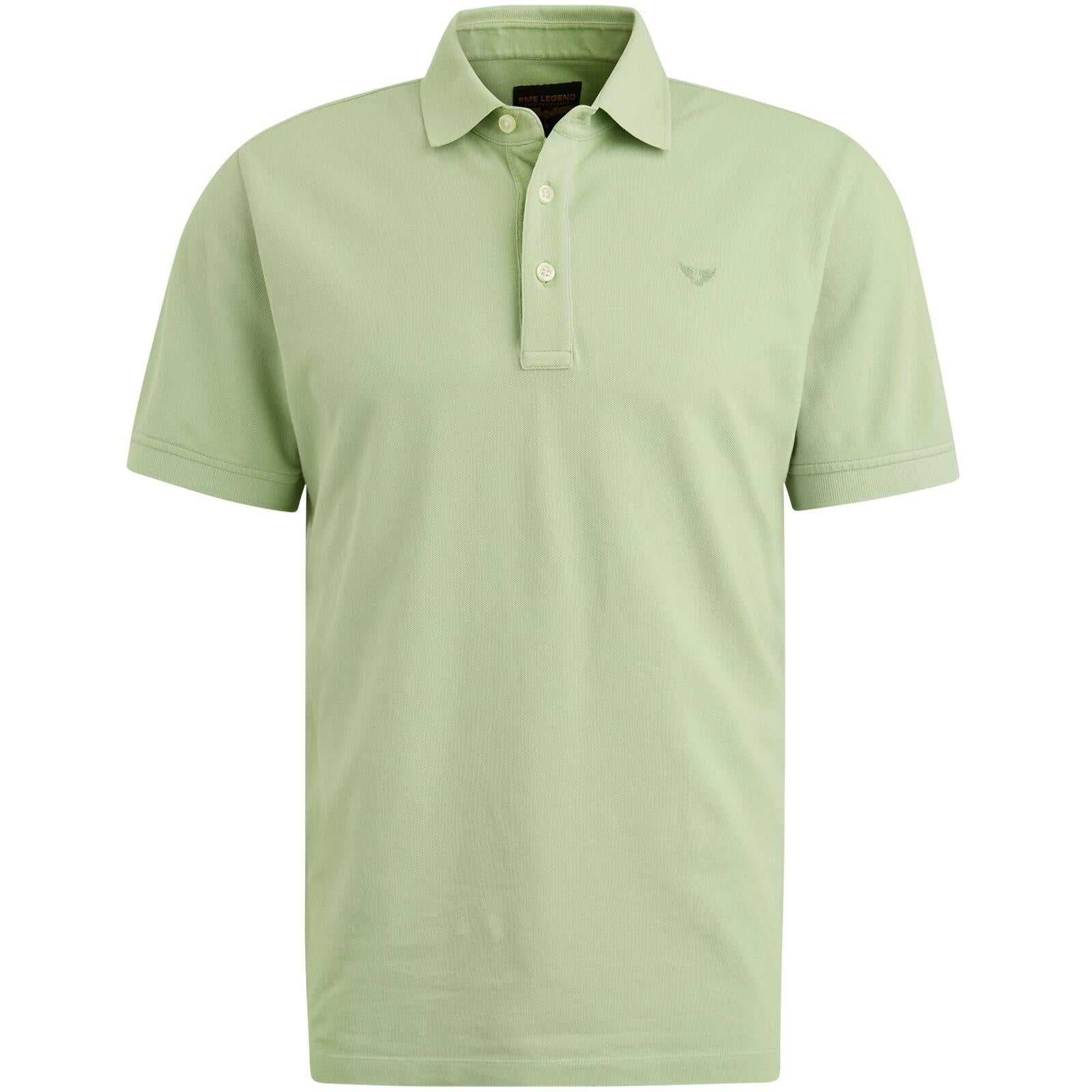 Poloshirt aus Bauwmwolle - 6258-Quiet Green - Grün