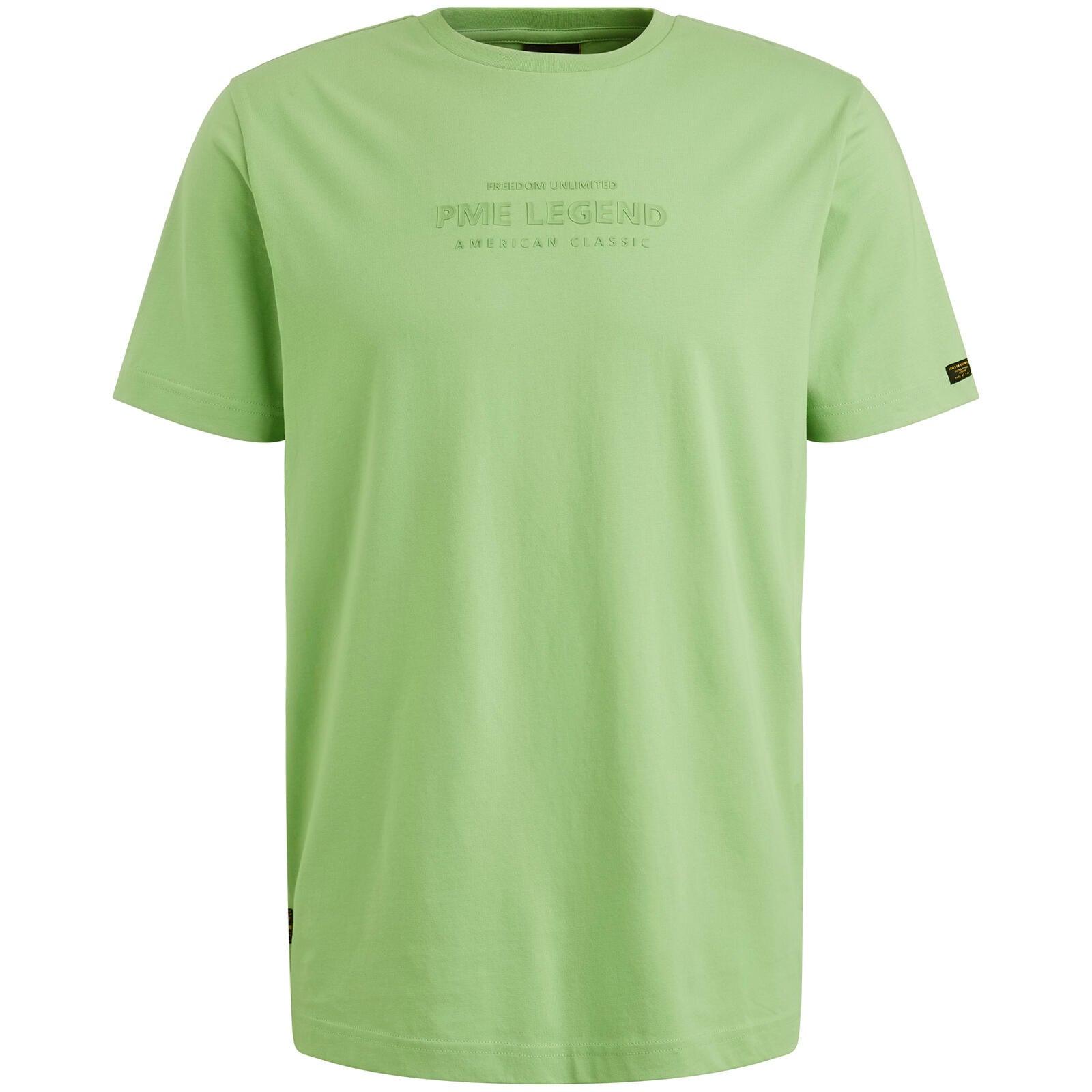 T-Shirt aus Baumwollmix - 6258-Quiet Green - Grün