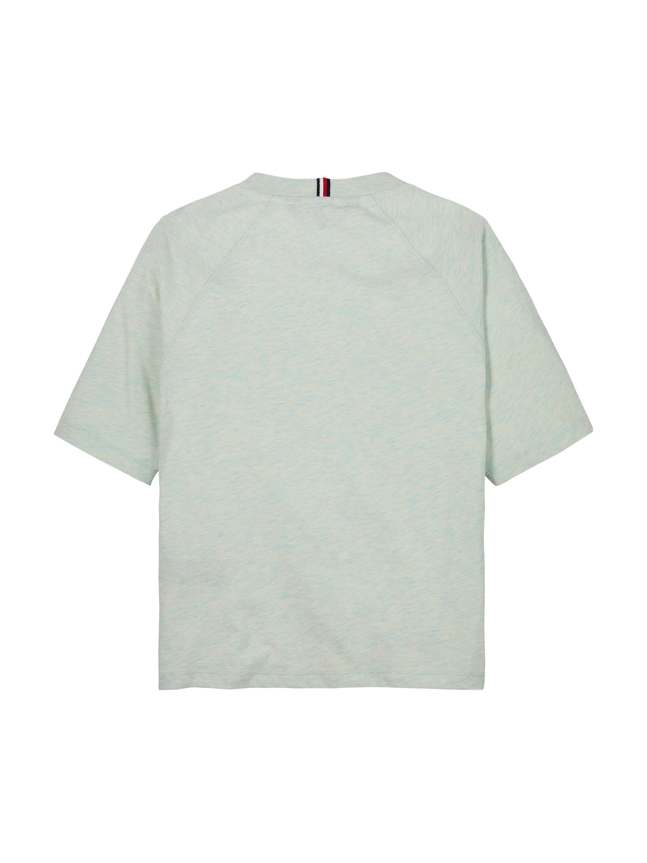 T-Shirt mit Logoprint - MT5-GREEN - Grün