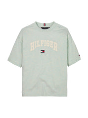 T-Shirt mit Logoprint - MT5-GREEN - Grün