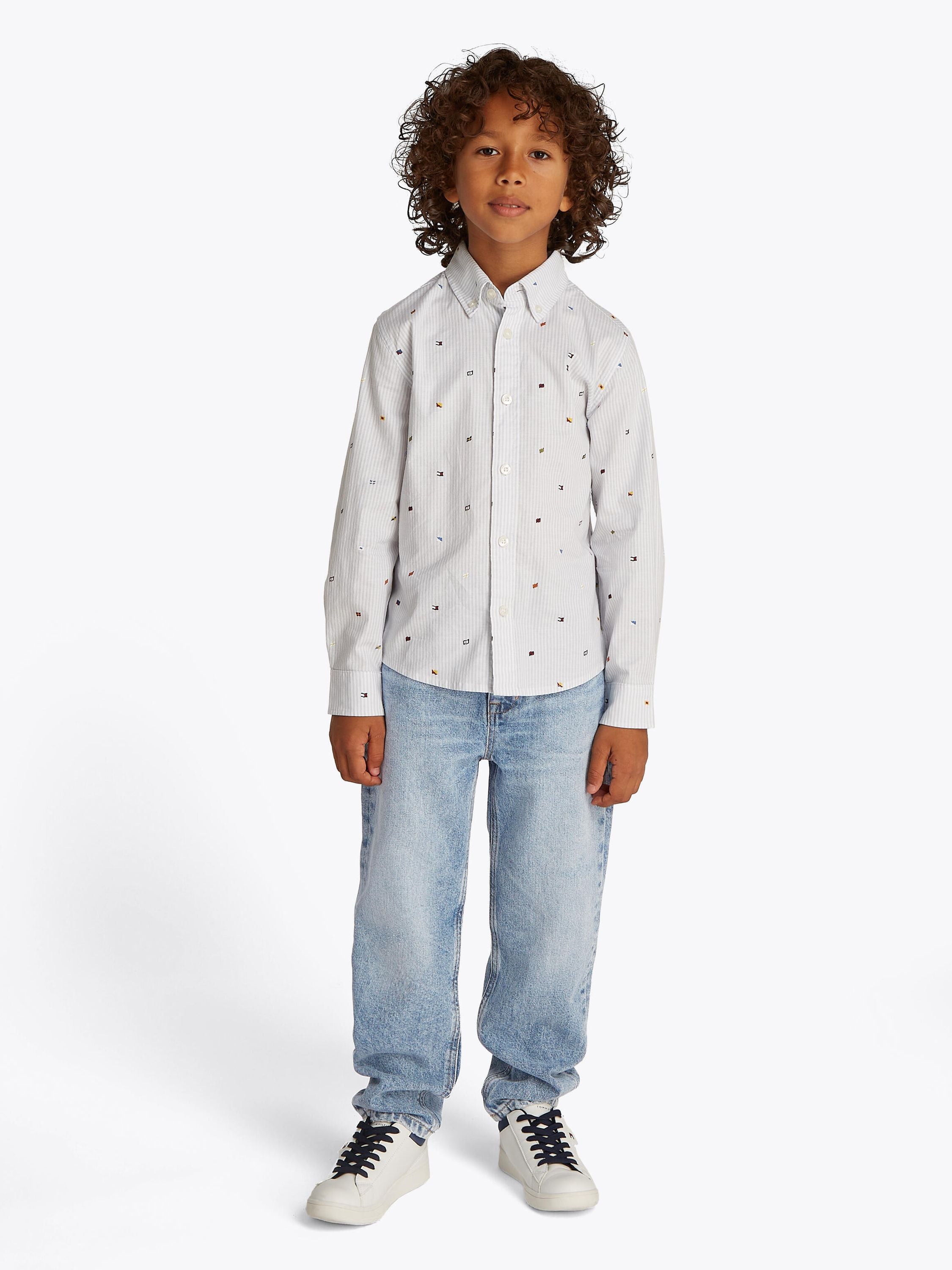 Jeans Straight Leg - 1AP-DENIM - Blau