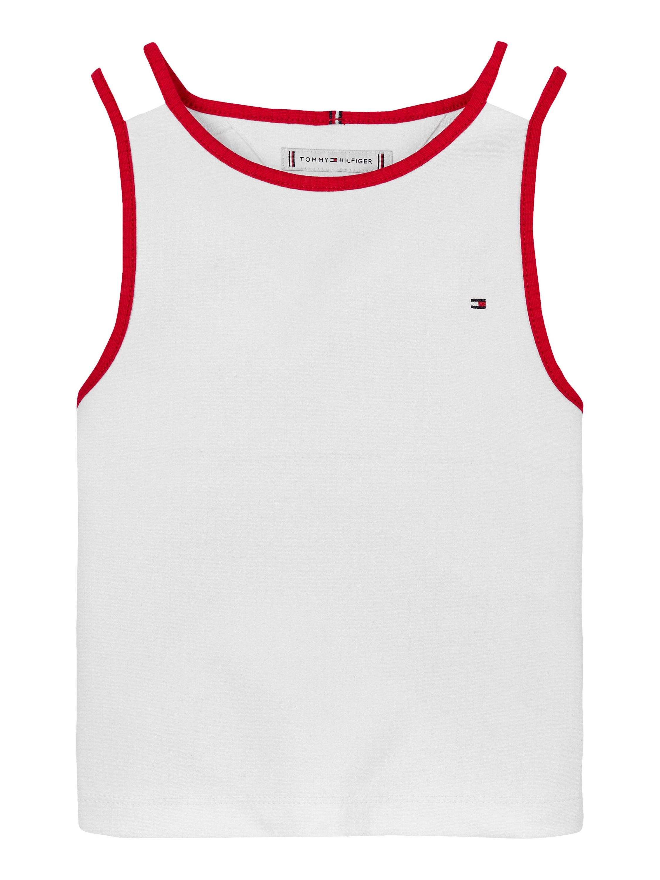 Top aus Baumwollmix - YBR-WHITE - Weiß