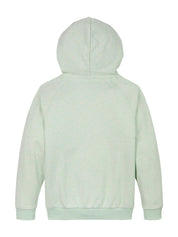 Sweathoodie aus Baumwollmix - MT5-GREEN - Grün