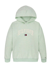 Sweathoodie aus Baumwollmix - MT5-GREEN - Grün