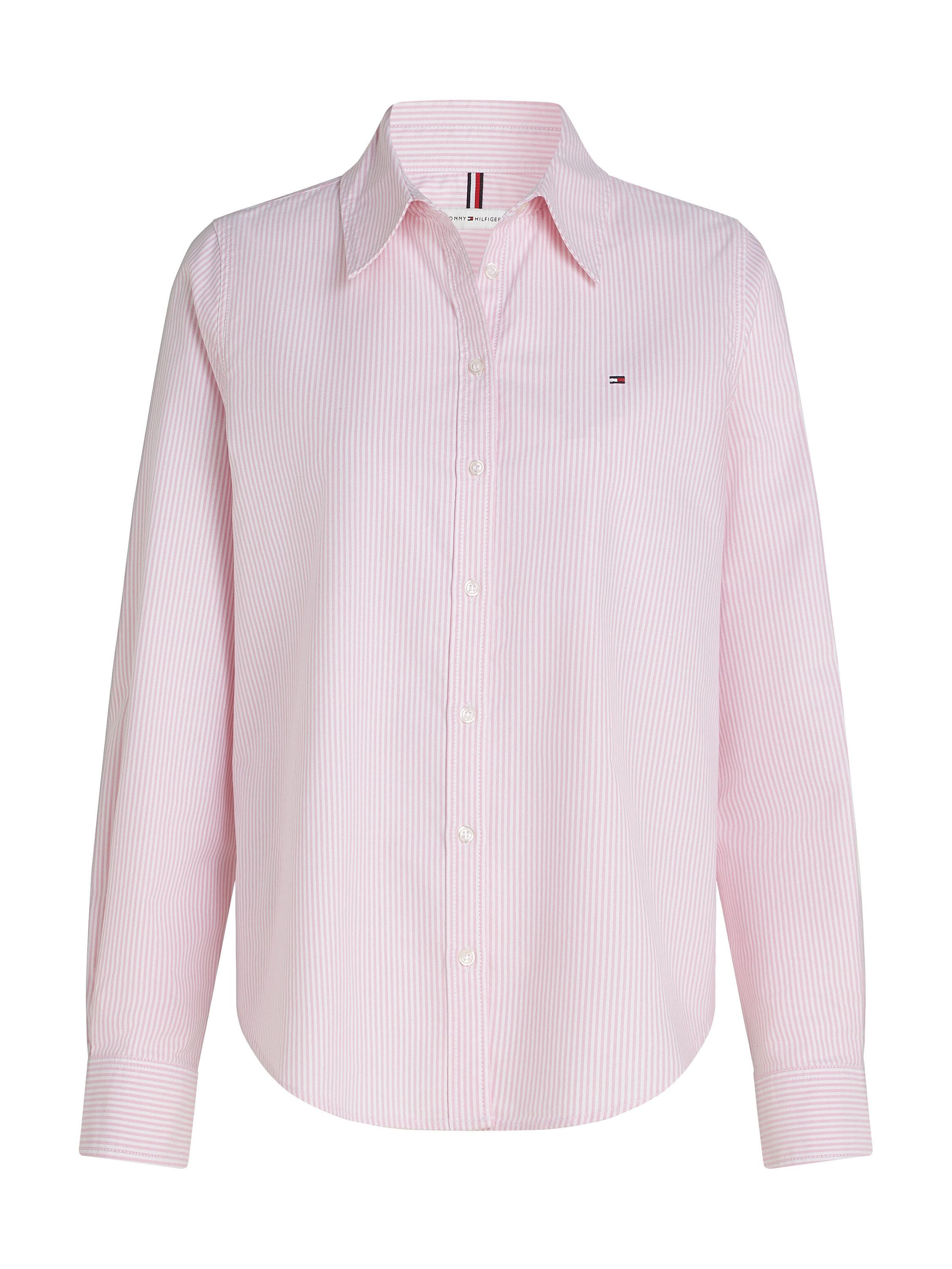 Oxford-Bluse Relaxed Fit - 04J-PINK - Rosa