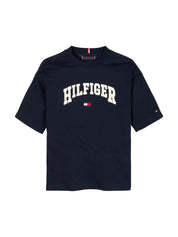 T-Shirt mit Logoprint - C1G-BLUE - Blau