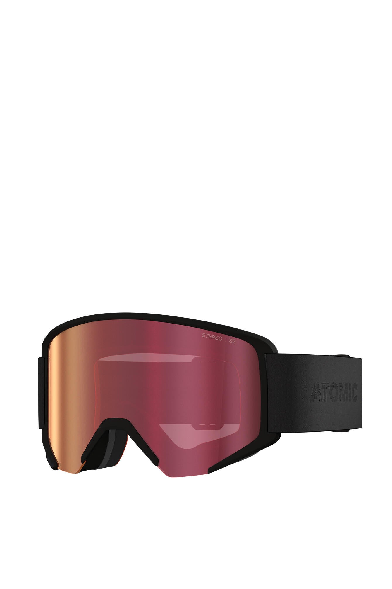 Ski-Brille SAVOR L STEREO - 000-Black/ - Schwarz
