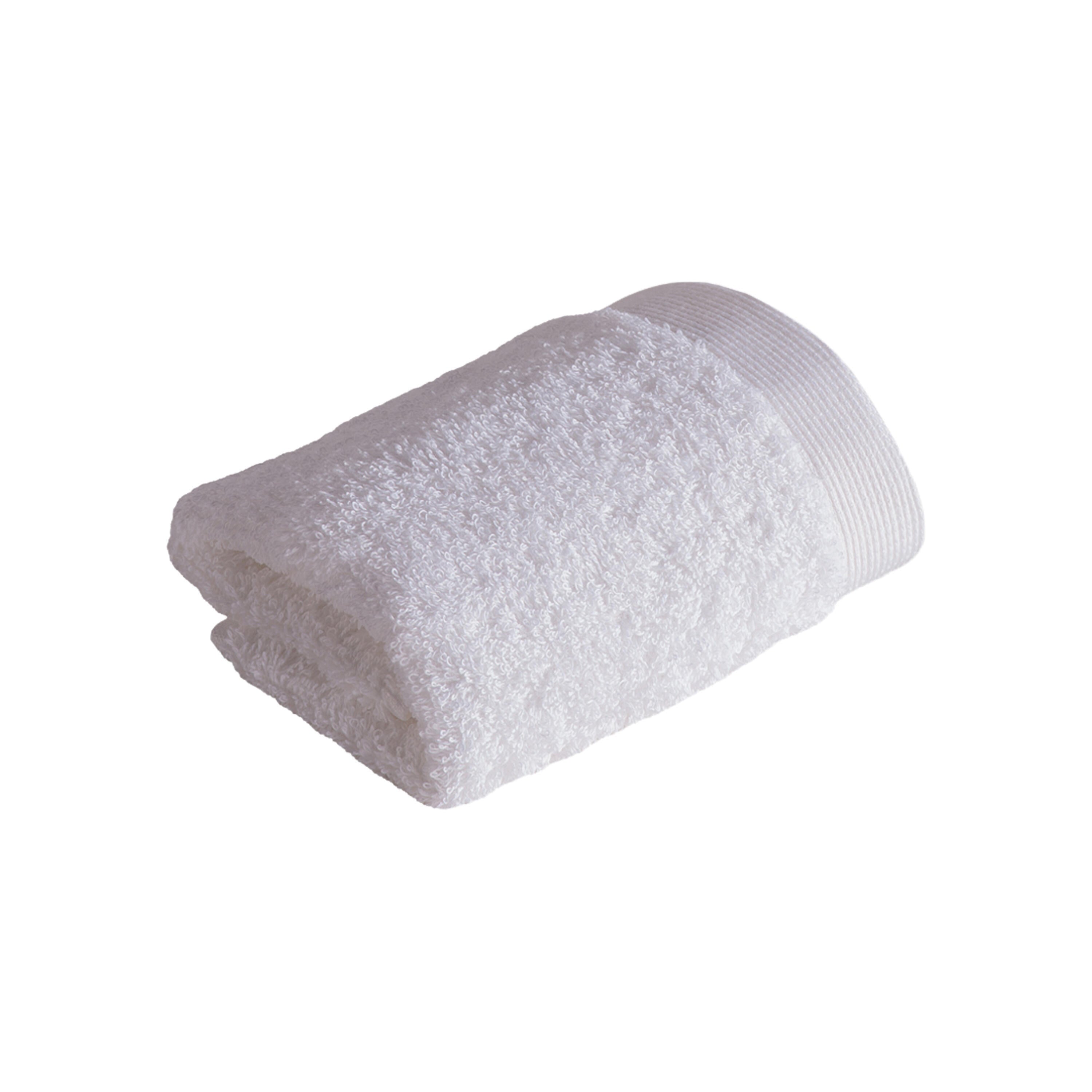 Waschtuch 30x30 - 0300-weiss - Weiß