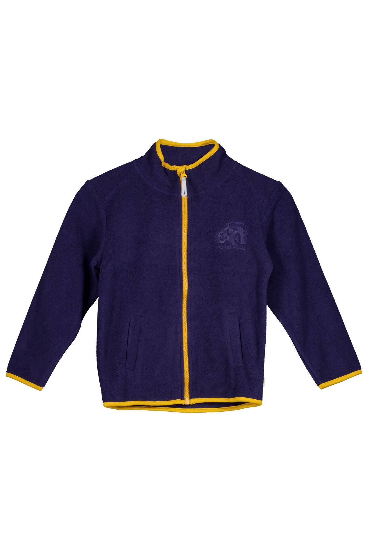 Fleecejacke - 470-navy - Blau | Gelb