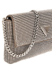 Clutch ZALINA - SIL - Silber