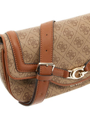 Schultertasche DEA FLAP - LTL - Braun