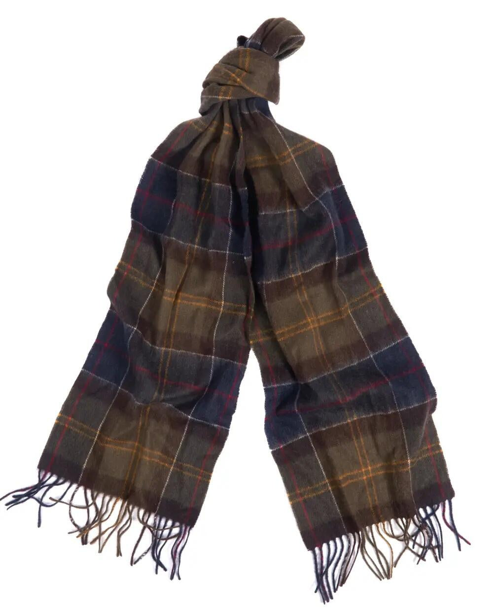 Schal TARTAN - TN11-Classic - Grün