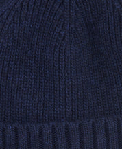 Strickmütze CARLTON aus Wollmix - NY31-Navy - Blau