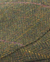 Kappe CRIEFF aus Wolle - OL12-Olive/Purple/Yellow - Grün