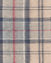 Schal kariert aus Wolle - TN32-Dress - Grau