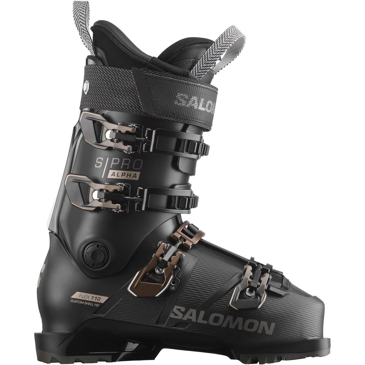 Ski Schuhe S/PRO Alpha 110 - 000-Black/Titanium Metal/ - Schwarz