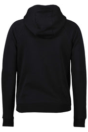 Sweatjacke - 010-BLACK/WHITE - Schwarz