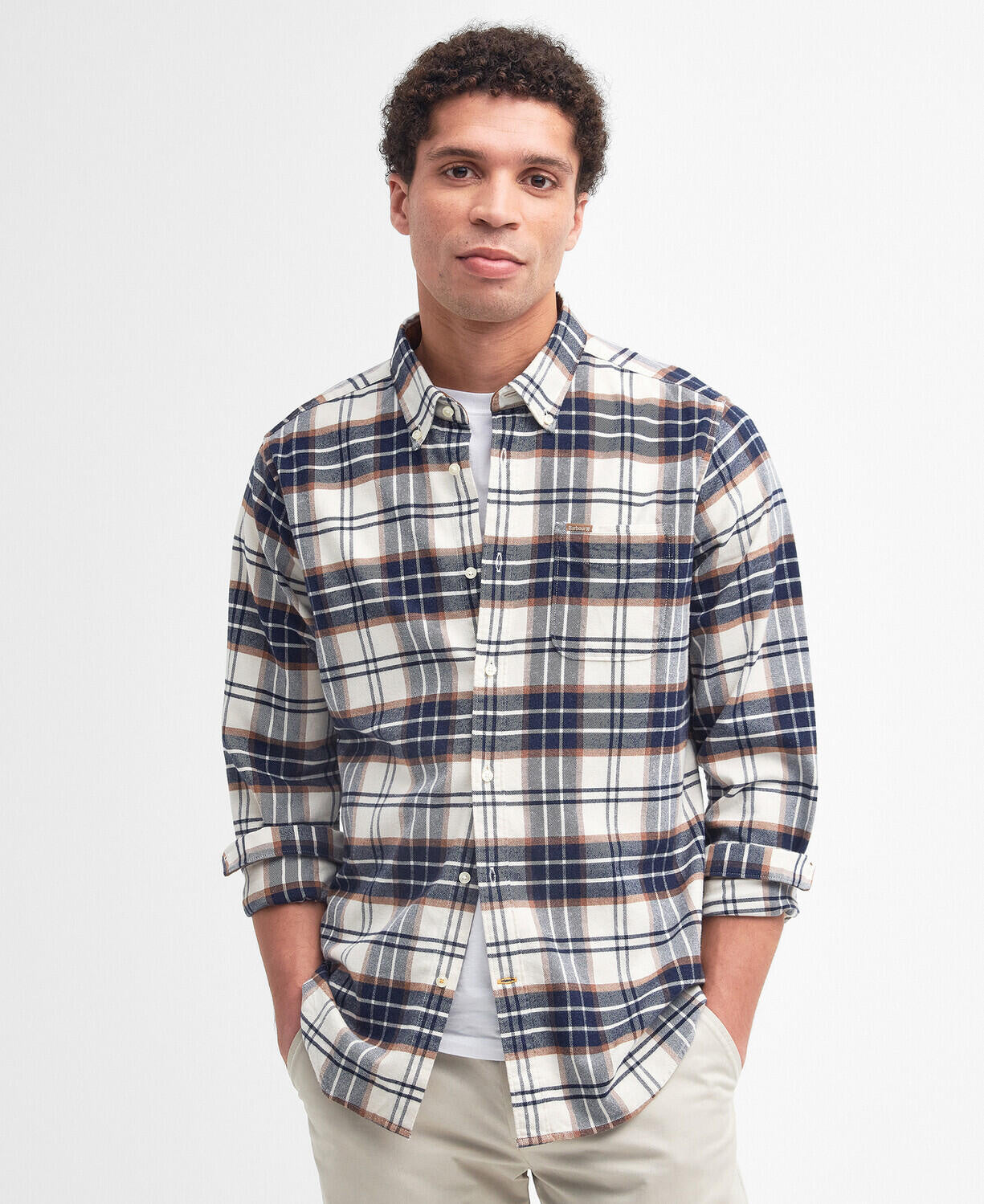 Freizeithemd PORTDOWN Tailored Fit - BE11-Ecru - Weiß