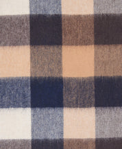 Schal TATTER aus Schafswolle - TN63-Autumn - Braun