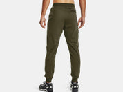 Jogginghose mit Logoprint - 390-MARINE OD GREEN - Khaki