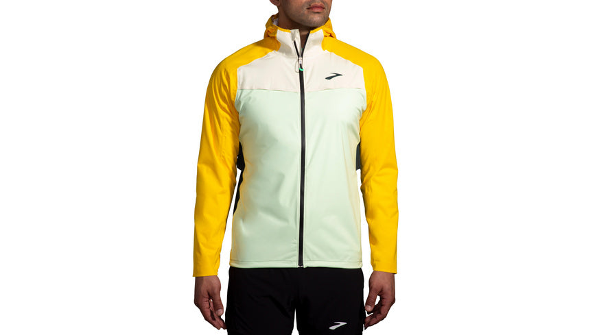 Wasserdichte Jacke - 320-Glacier Green/Ecru/Lemon - Mehrfarbig