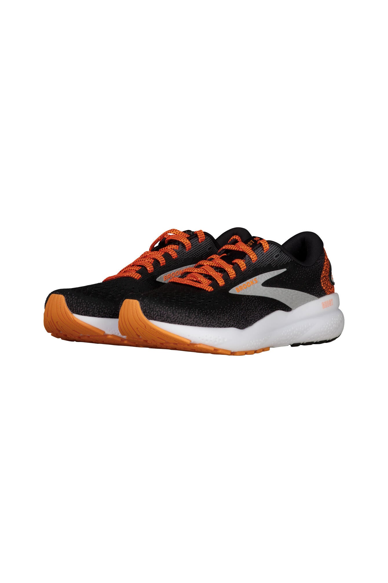 Laufschuhe Ghost 16 - 060-Black/Orange/White - Schwarz